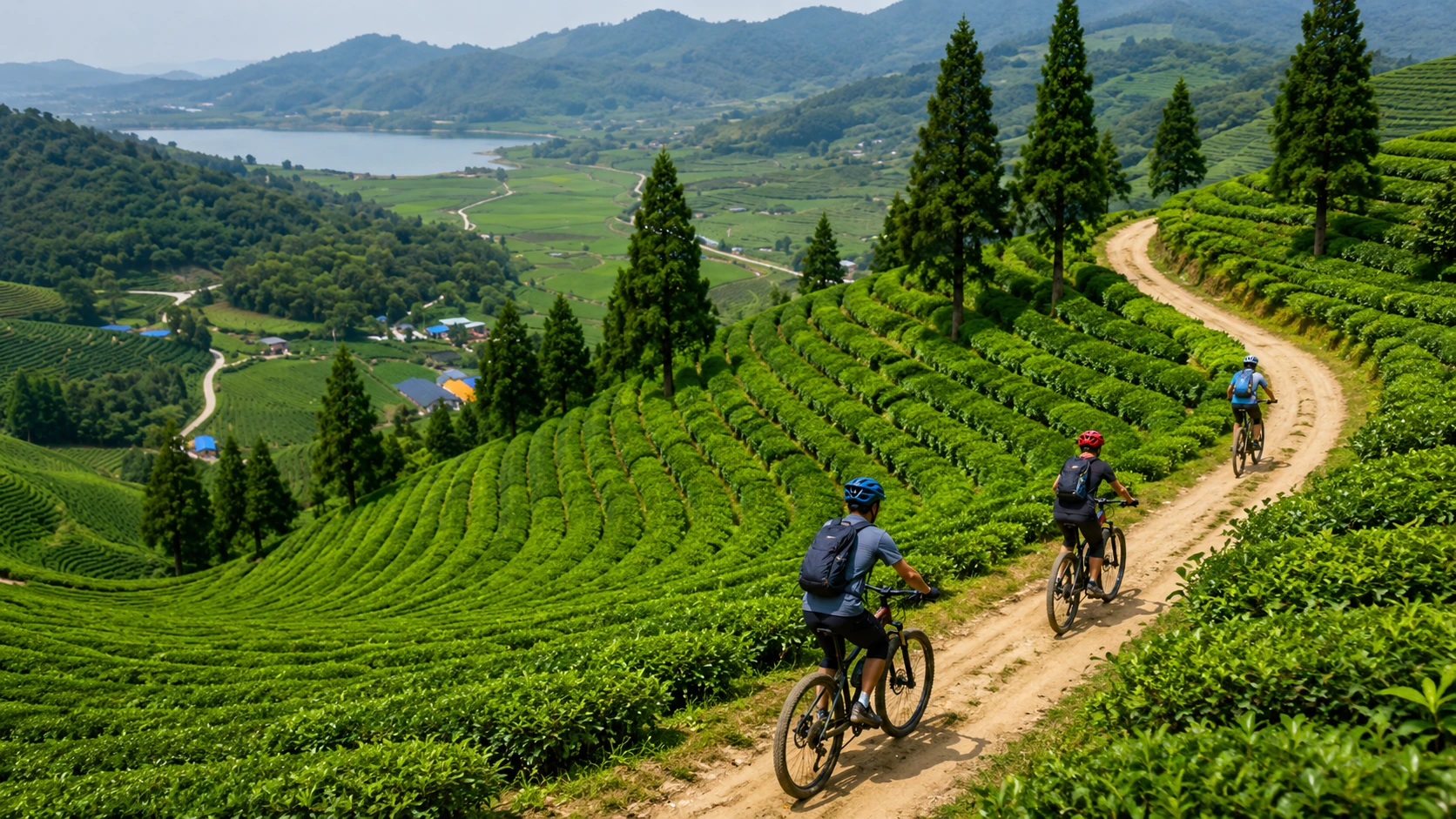 5. Cycle Through Sreemangal Tea Gardens