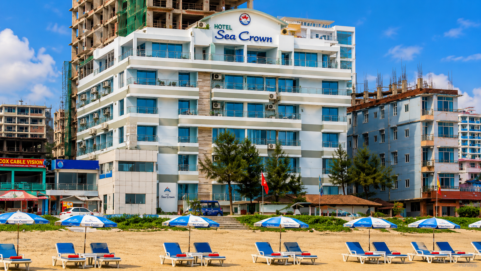 Stay at Hotel Sea Crown for Sunsets and Marine Drive Views